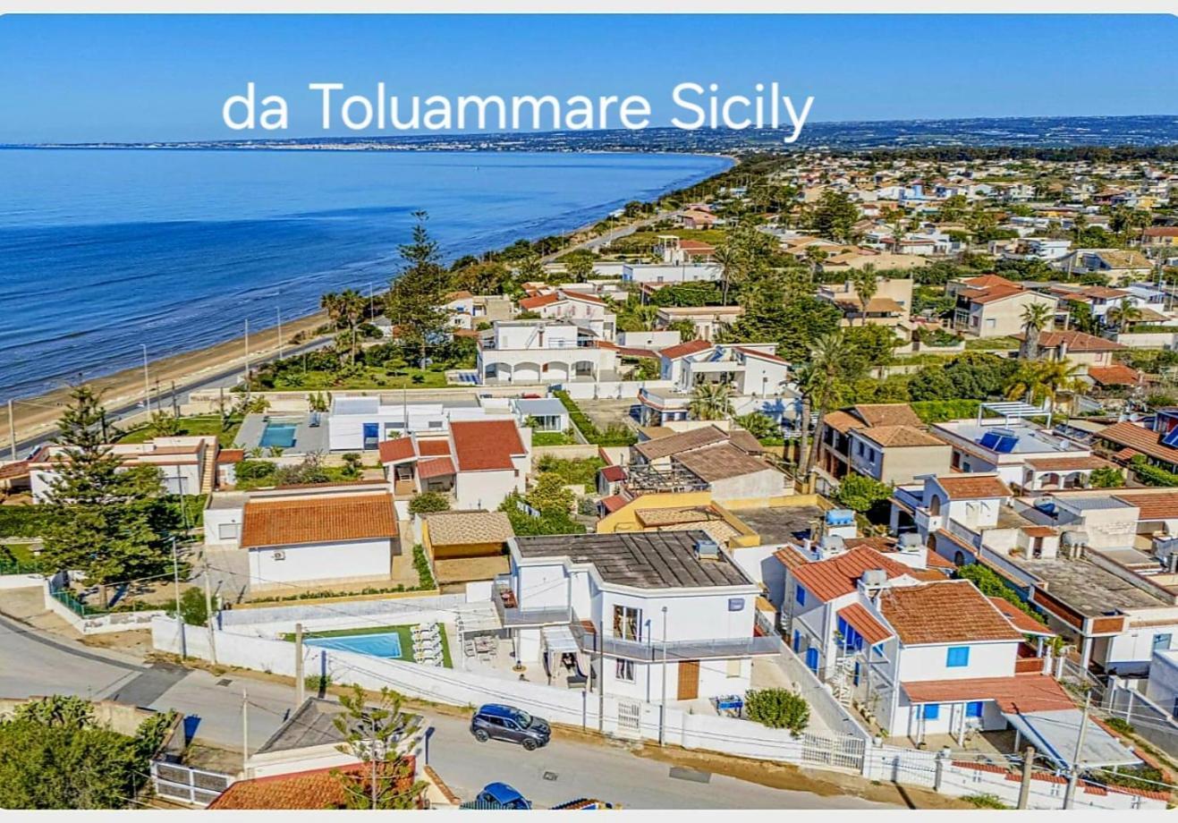 Toluammare Sicily Villa Santa Maria Del Focallo Kültér fotó